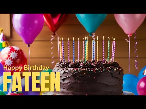 FATEEN BIRTHDAY COUNTDOWN⏰🎂|HAPPY BIRTHDAY FATEEN🎂|#fateen #birthday #fyp #yt #viralvideo #wishes