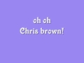 chris brown oh oh 