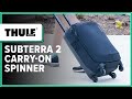 thule subterra 2 carry on suitcase spinner review 2 weeks of use