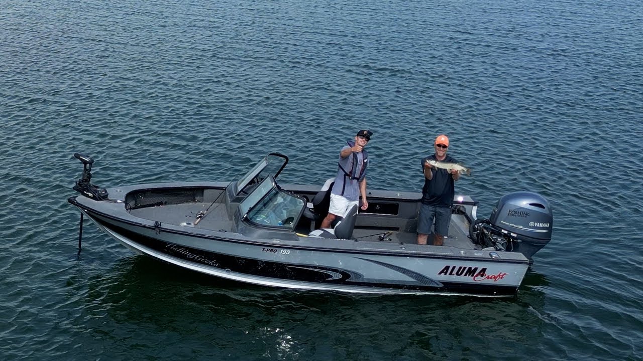 Fishing on Lake Diefenbaker