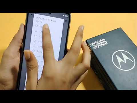 Motorola g82 5G notification sound setting | how to update notification sound in Motorola g82 5G