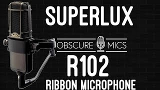 Video thumbnail for Superlux R102 Ribbon Microphone | Test & Review with Shure SM7B Opening by Obscure Mics