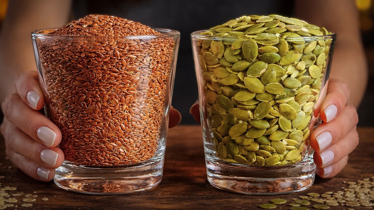 Ohne Mehl! Ich habe seit einem ganzen Jahr kein Brot mehr gekauft! Nur Leinsamen und Kürbiskerne!