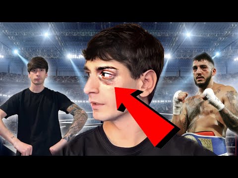 Sfido il campione del mondo di kickboxing Mattia Faraoni e mi fa l'occhio nero