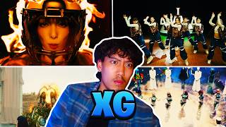 FIRST TIME REACTING TO XG! (WOKE UP, GALA, LEFT RIGHT, IS THIS LOVE)