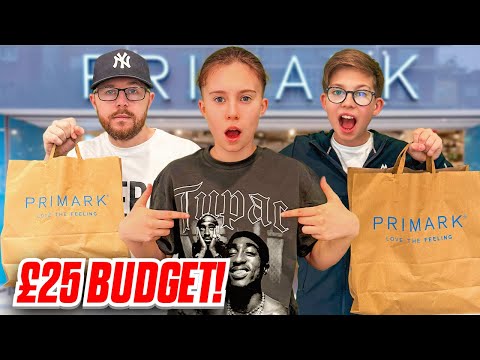 £25 PRIMARK CHALLENGE *SHOPPING FOR LILLY!!