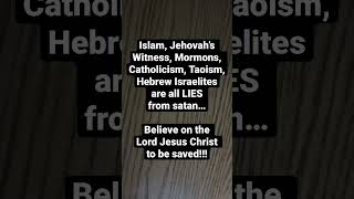 Believe! #Jesus #christian #God #gospel #faith #religion #christ #salvation #church #repent
