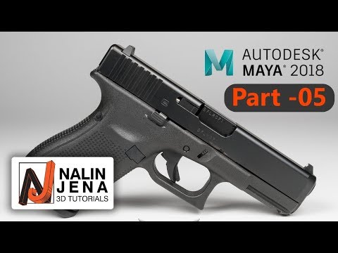 Gun Modeling Part 01 Body Blocking