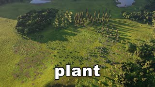 More foliage biome brushes per map