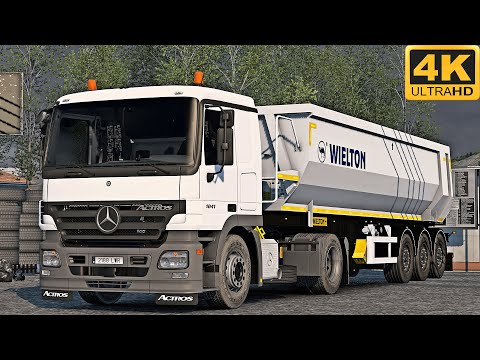 4K | ETS2 1.45 | Promods | Mercedes Actros MP2 | Bălți 🇲🇩 󠁧󠁢󠁳󠁣 - Cluj-Napoca 🇷🇴