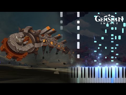 ｢Irresistible Force / Tremor of Menace｣ - The Chasm Genshin Impact OST Piano Cover [Sheet Music]