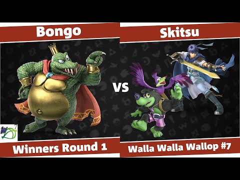 Walla Walla Wallop #7 Winners Round 1 - Bongo (King K. Rool) vs Skitsu (Ike, Banjo & Kazooie)