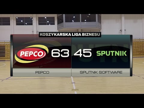 Pepco vs Sputnik Software - X kolejka - Superliga Poznań - Koszykarska Liga Biznesu
