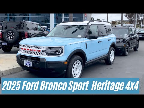 Is the 2025 Ford Bronco Sport Heritage 4x4 Worth Buying?