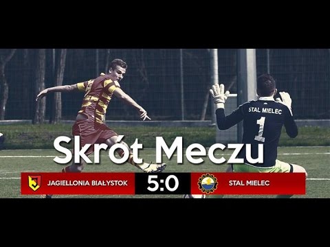 Centralna Liga Juniorów: Jagiellonia Białystok - Stal Mielec 5-0 [WIDEO]