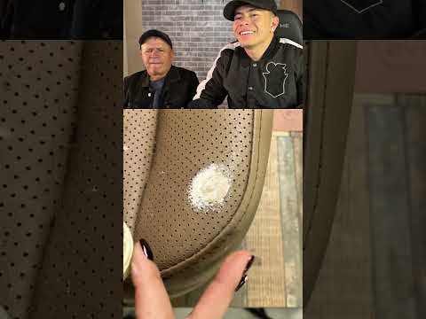 Truco para arreglar el asiento de tu vehículo por una quemadura de cigarrillo ￼