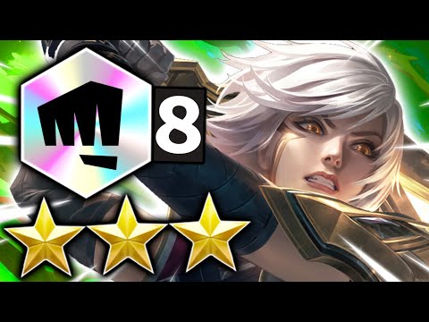 BEEFY RIVEN 3 STAR w/ 8 BRAWLER! - TFT SET 8 RANKED I Best Comps I Teamfight Tactics Guide