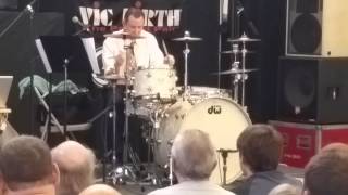 Daniel Glass performs &quot;Sing Sing Sing&quot; at the 2015 Chicago Drum Show