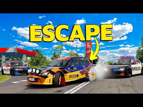 COPS vs ROBBERS! - BeamNG