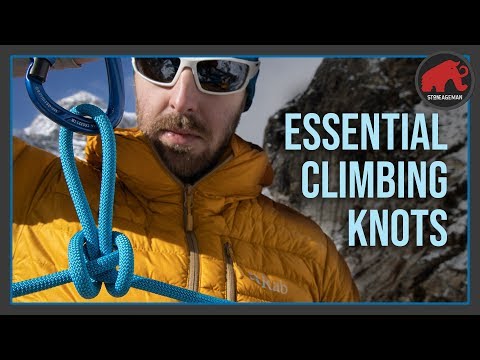 6 Rock Climbing Knots you must know! | StoneAgeMan