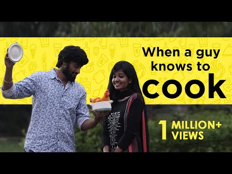 When a Guy Knows To Cook | English Subtitles | Awesome Machi