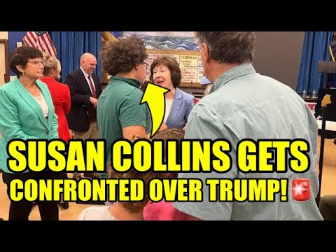 WATCH: Senator Collins Gets Attacked By FED UP Voters 