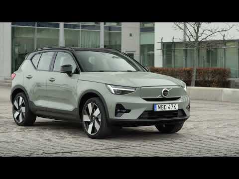 ボルボの電気自動車「XC40」のレビュー動画