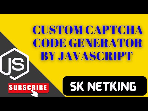 Captcha Generator Using Javascript