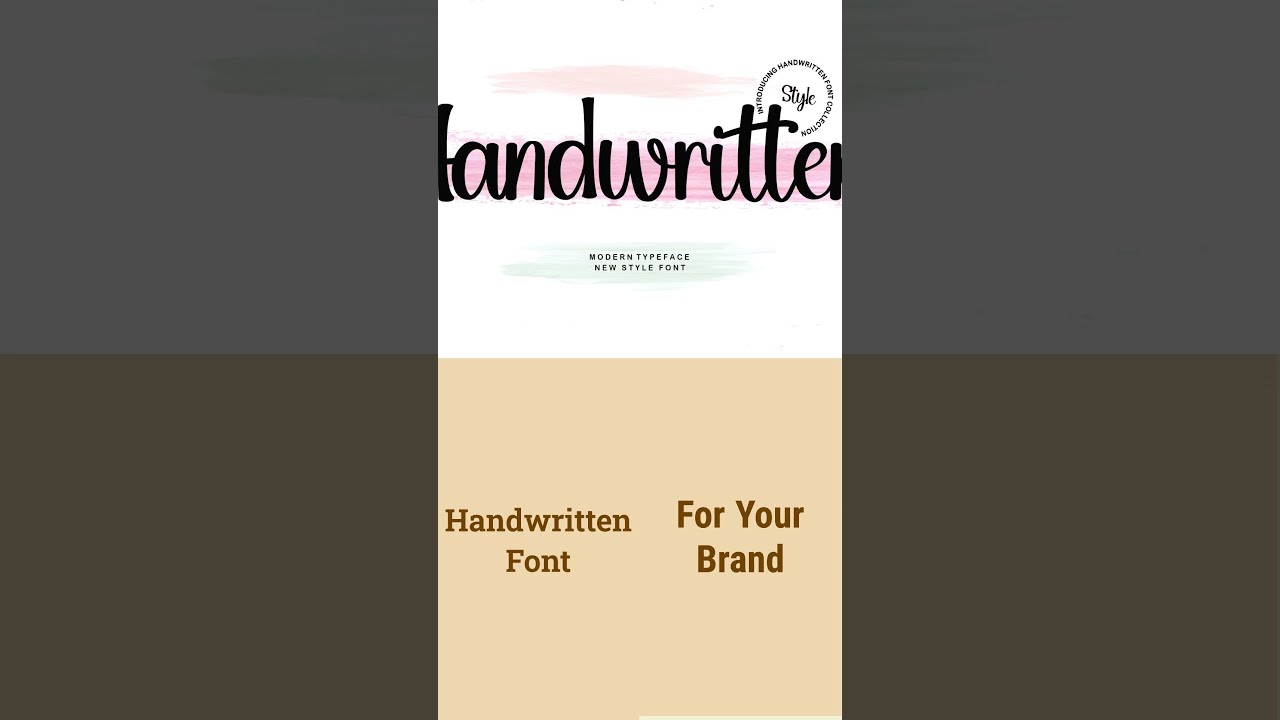 Handwritten Font – Add Elegance to Your Designs ✍️✨ #fontdesign #calligraphy #fontstyle