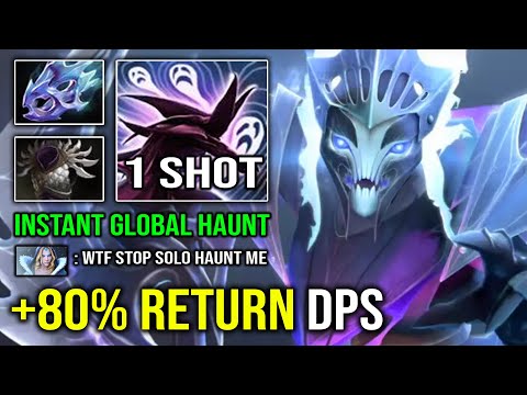 1 SHOT GLOBAL HAUNT +80% Return Desolate DMG 1v5 Hard Carry Hit Like a Truck Spectre Dota 2