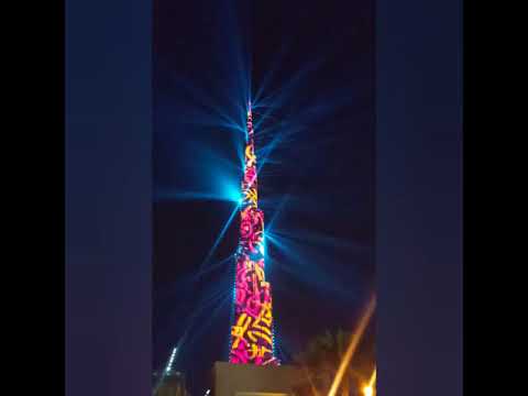 Burj Khalifa Light Show | 2018 |