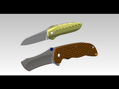 Knifemaking Tuesdays Week 51 - Designing my Integral knife