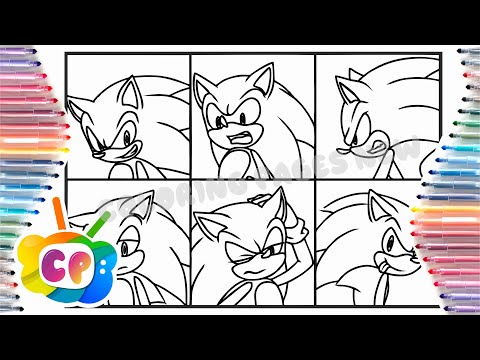 Sonic 2 the hedgehog coloring pages / Sonic coloring pages  / Jim Yosef - Firefly [NCS Release]