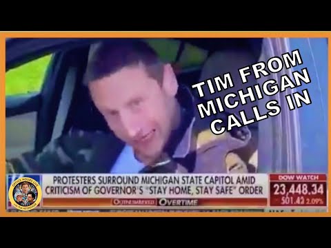 Tim from Michigan Calls In to Protest the Lockdown (Tim Robinson) (Best of Office Hours)