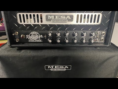 Mesa Badlander 25w head direct and mic with a shure SM57