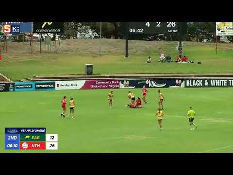 Rd 5 Hostplus SANFLW Snapshot - Eagle Klaudia O'Neill kicks her first career goal