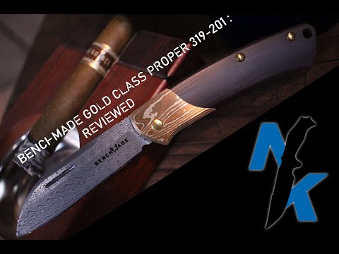 Impressions Of The New Benchmade Gold Class Proper 319-201