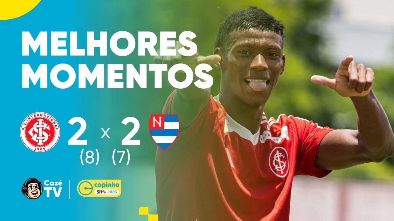 MELHORES MOMENTOS: INTER 2 (8) X (7) NACIONAL SP | COPINHA 2026 | TERCEIRA FASE