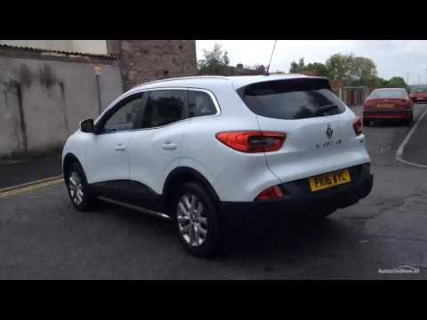RENAULT KADJAR DYNAMIQUE S NAV DCI WHITE 2016