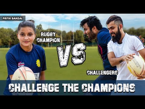 Rohit Saluja Challenge the Champions : Rugby