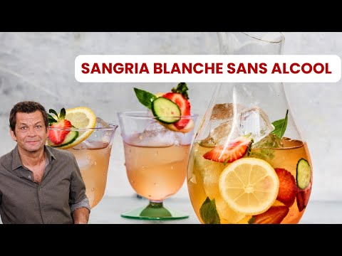 Margot Combat's Non-Alcoholic White Sangria