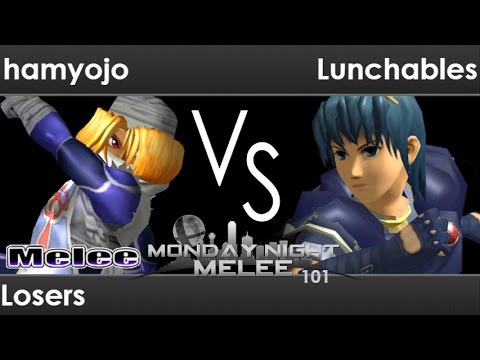 MNM 101 - FX | hamyojo (Sheik) vs FX | Lunchables (Marth) Losers - Melee