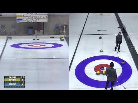 2022 Curling CWG Mixed Doubles Trials Draw 6 - Oilfields Curling Club, Black Diamond AB.