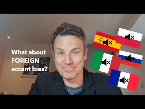 I take the accent bias quiz - but no mention of FOREIGN accents??