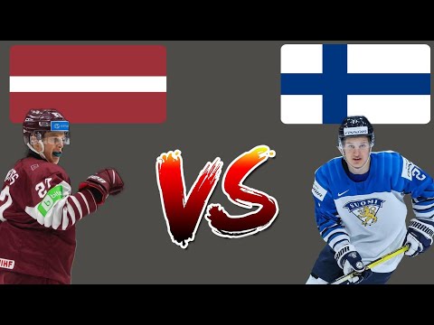 Latvia U20 1 - 6 Finland U20 World Junior Championship 2022