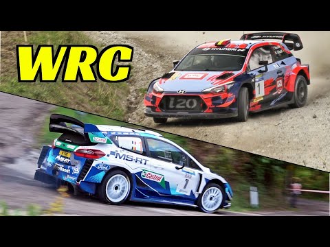 Thierry Neuville VS Adrien Fourmaux 💥- Hyundai i20 WRC+ & Ford Fiesta WRC+ Rally Legend San Marino