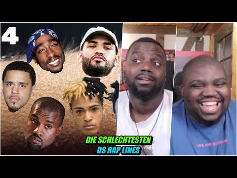 BLACKBROS REAGIEREN AUF: DIE SCHLECHTESTEN US RAP LINES 😂