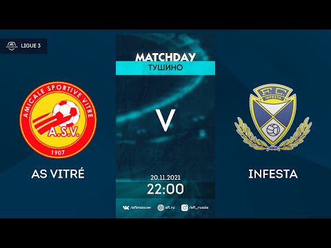 AFL21. France. Ligue 3. Day 15. AS Vitré - Infesta