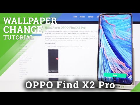 Oppo Find X2 Pro - Check All Default Wallpapers
