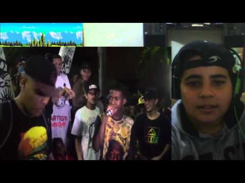 React - Jhony vs DoisF - 4x4 -1fase 198º Batalha do tanque (Felipe Gaspary)